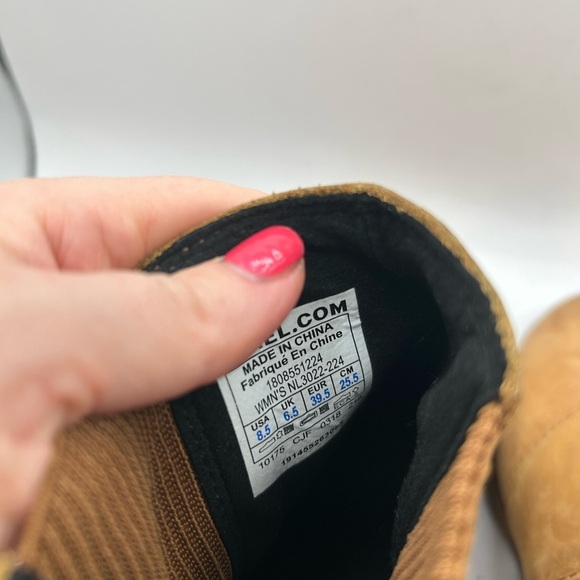 Sorel Joan of Arctic™ Wedge II Chelsea Wedge Platform Bootie Boot Camel brown - Picture 9 of 11